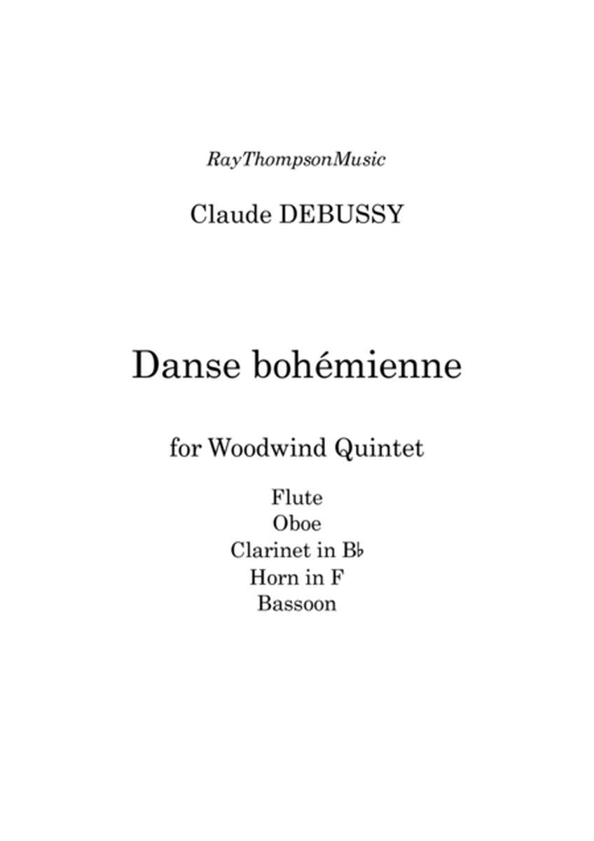 Debussy: Danse bohémienne - wind quintet image number null
