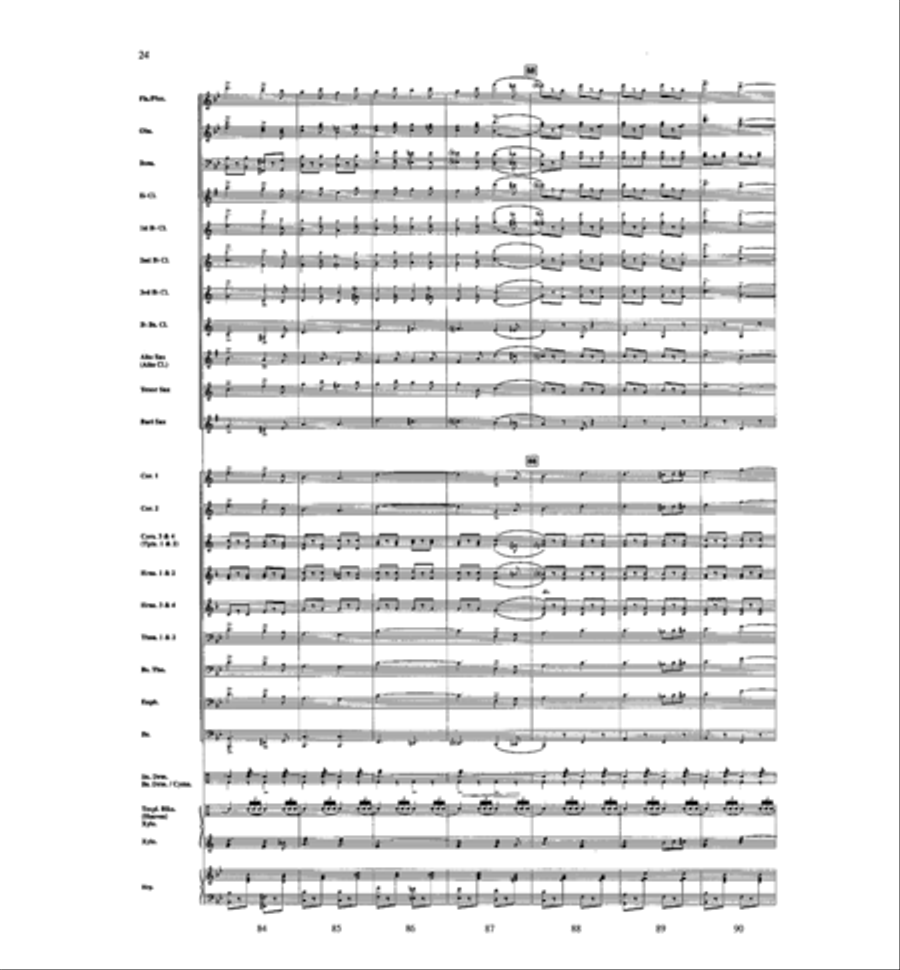 Sabre and Spurs Sabre and Spurs Concert Band scores gallery preview page 16