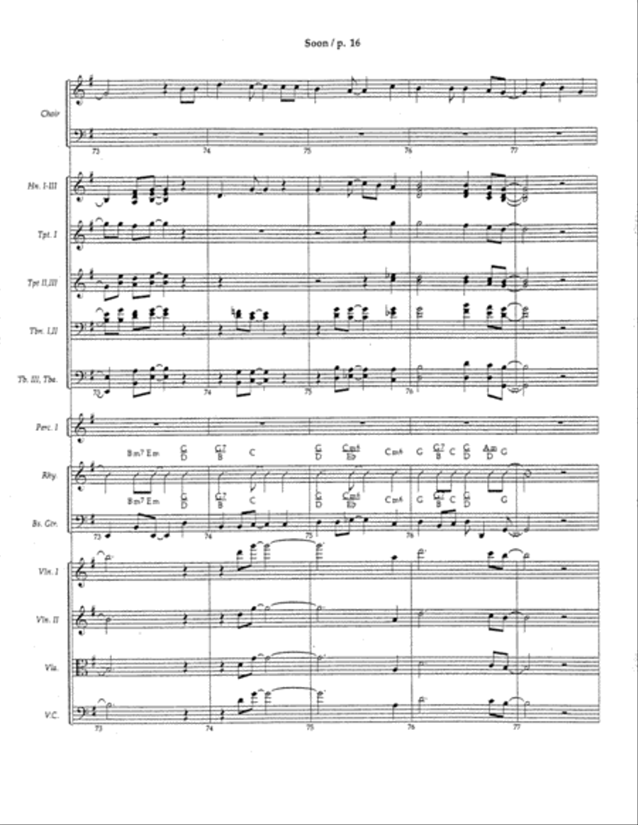 Soon and Very Soon Soon and Very Soon Choir scores gallery preview page 16