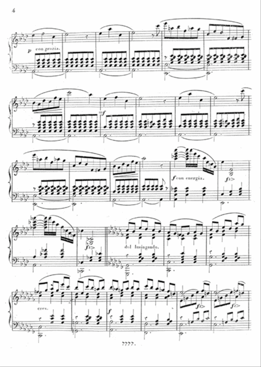 Traum am Bache Op. 71 (Illustrations of German Poetry No. 1) Harp scores gallery preview page 4