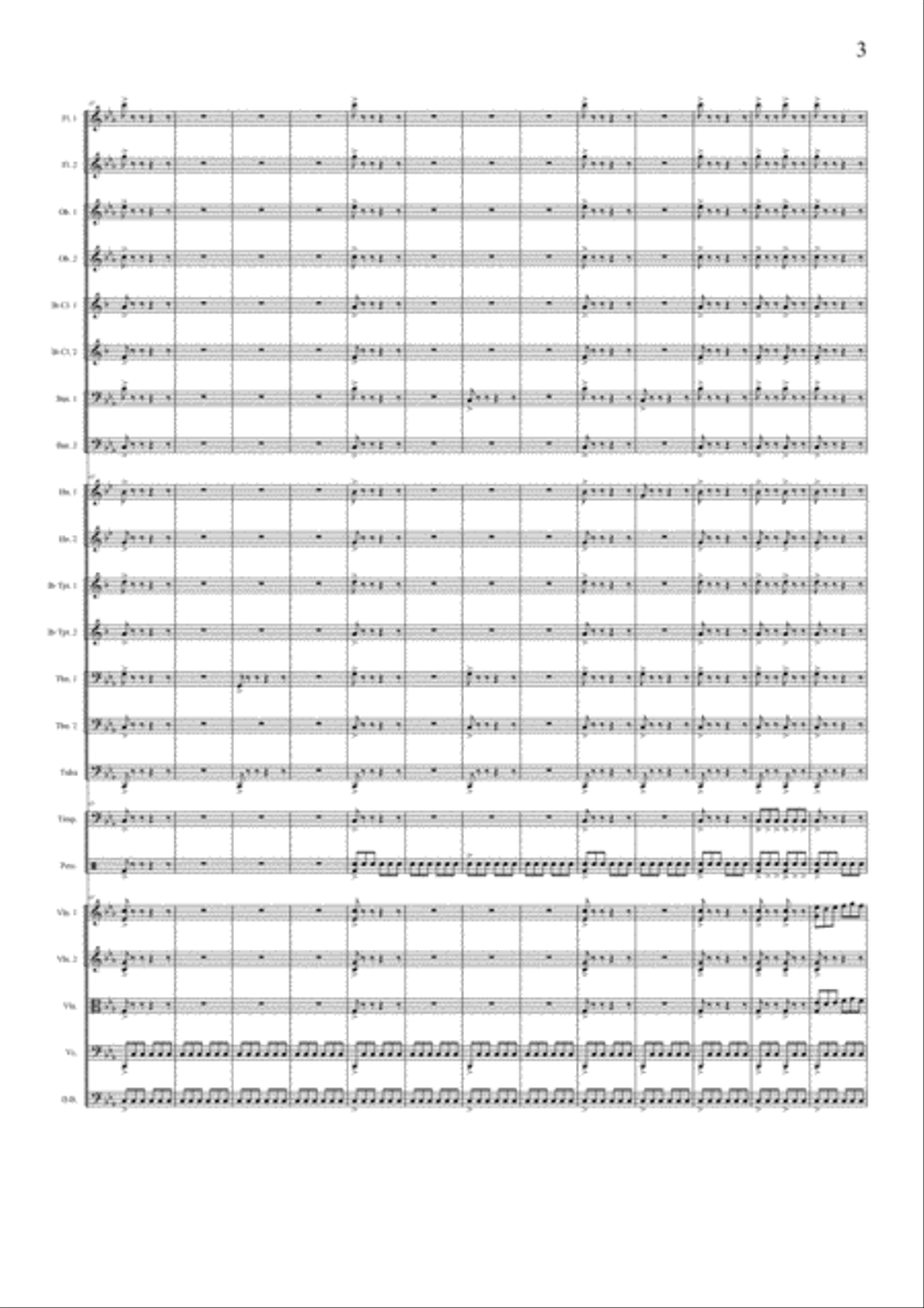 Storm, op. 3 Full Orchestra scores gallery preview page 5