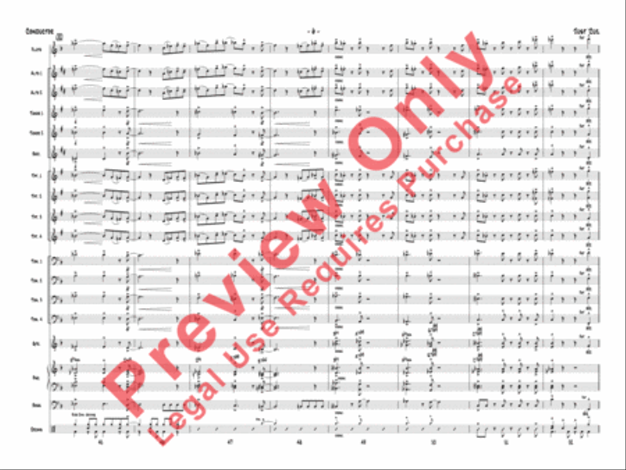 Just 'Cuz Just 'Cuz Jazz Ensemble scores gallery preview page 9