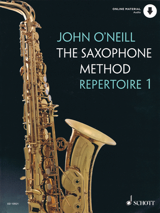 Book cover for The Saxophone Method - Repertoire 1