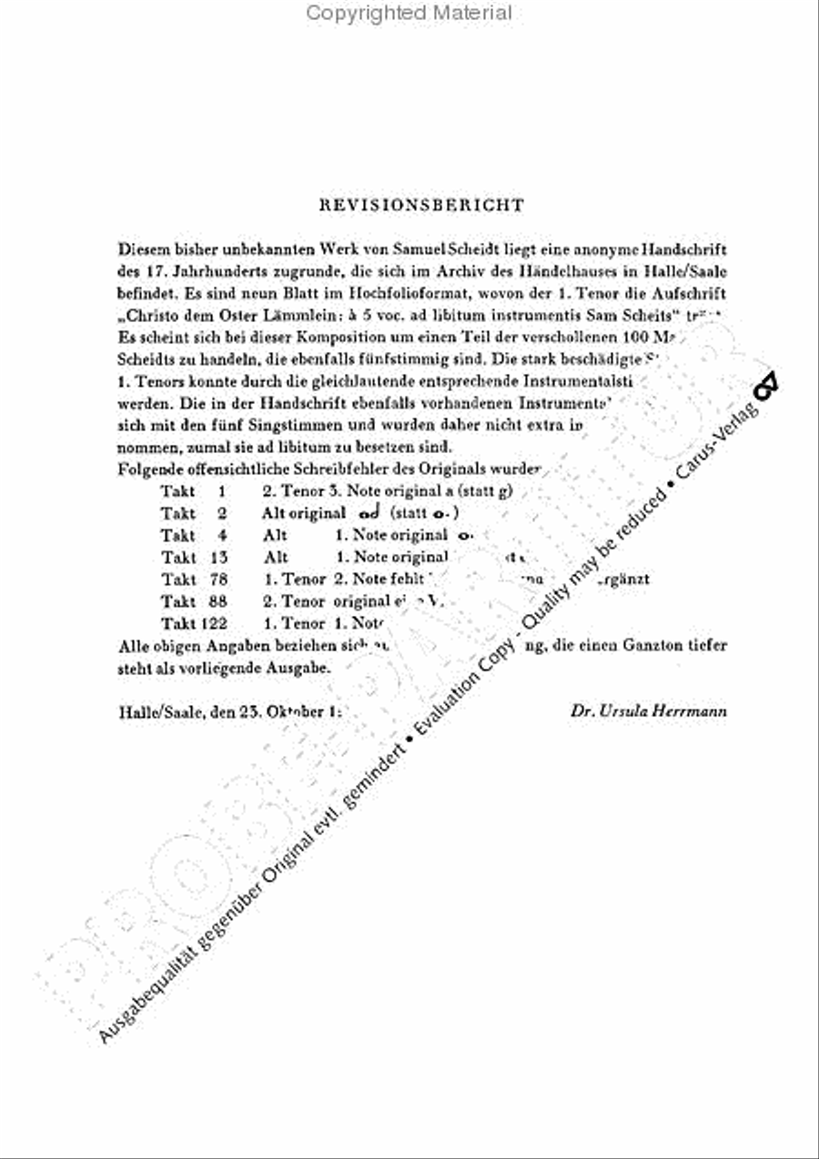 Christo, dem Osterlammlein SATTB scores gallery preview page 3