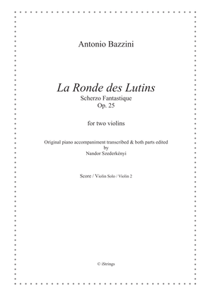 La Ronde des Lutins Op. 25 for two violins