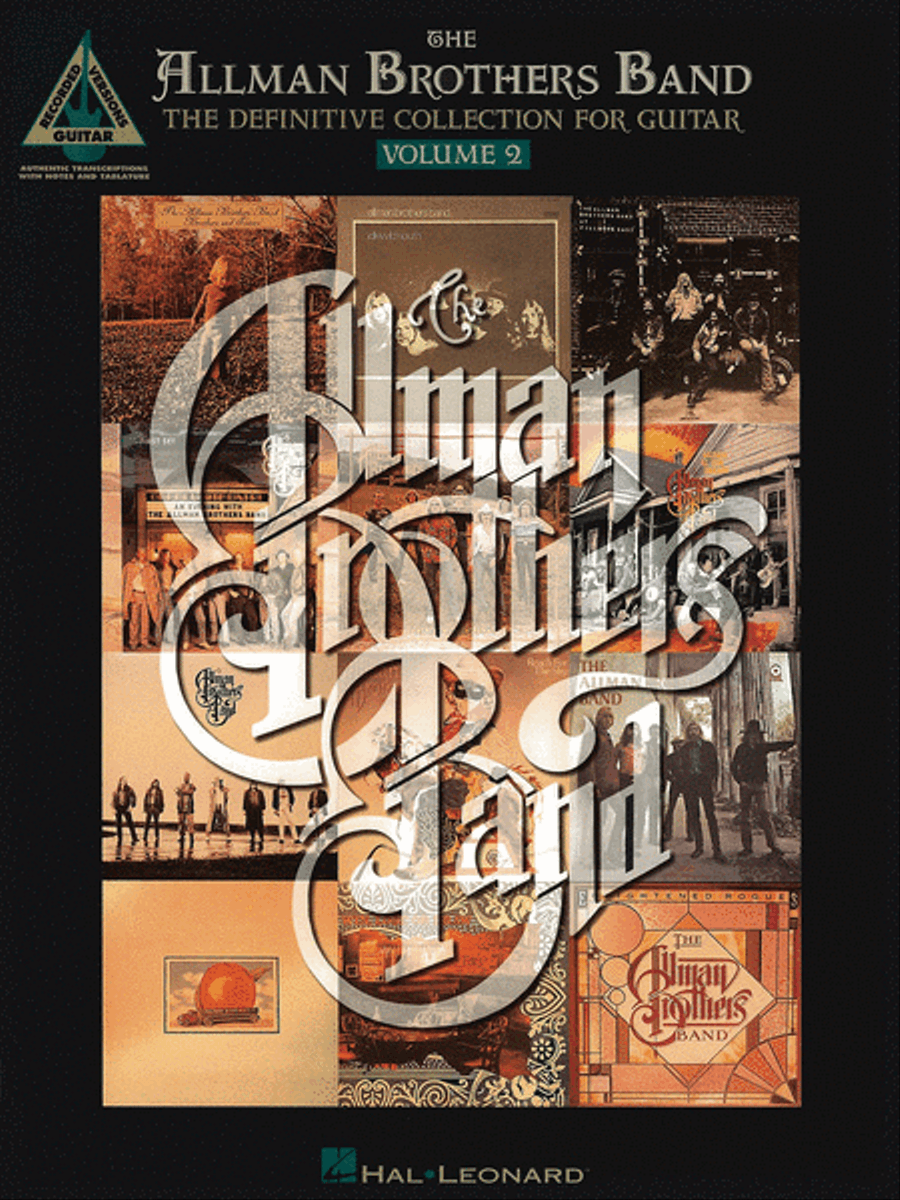 The Allman Brothers Band – The Definitive Collection for Guitar – Volume 2 Electric Guitar scores gallery preview page 1