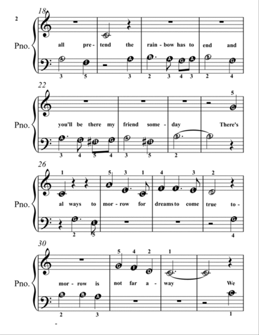 There's Always Tomorrow There's Always Tomorrow Piano Method scores gallery preview page 2
