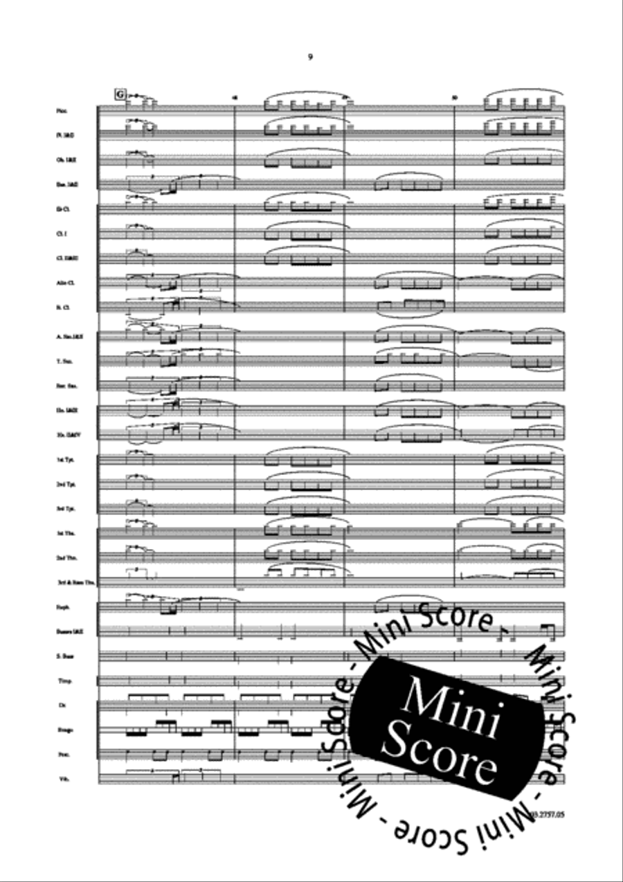Gute Nacht Freunde Concert Band scores gallery preview page 13