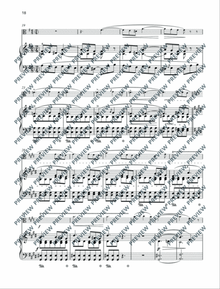 Concert Favourites Violin scores gallery preview page 19