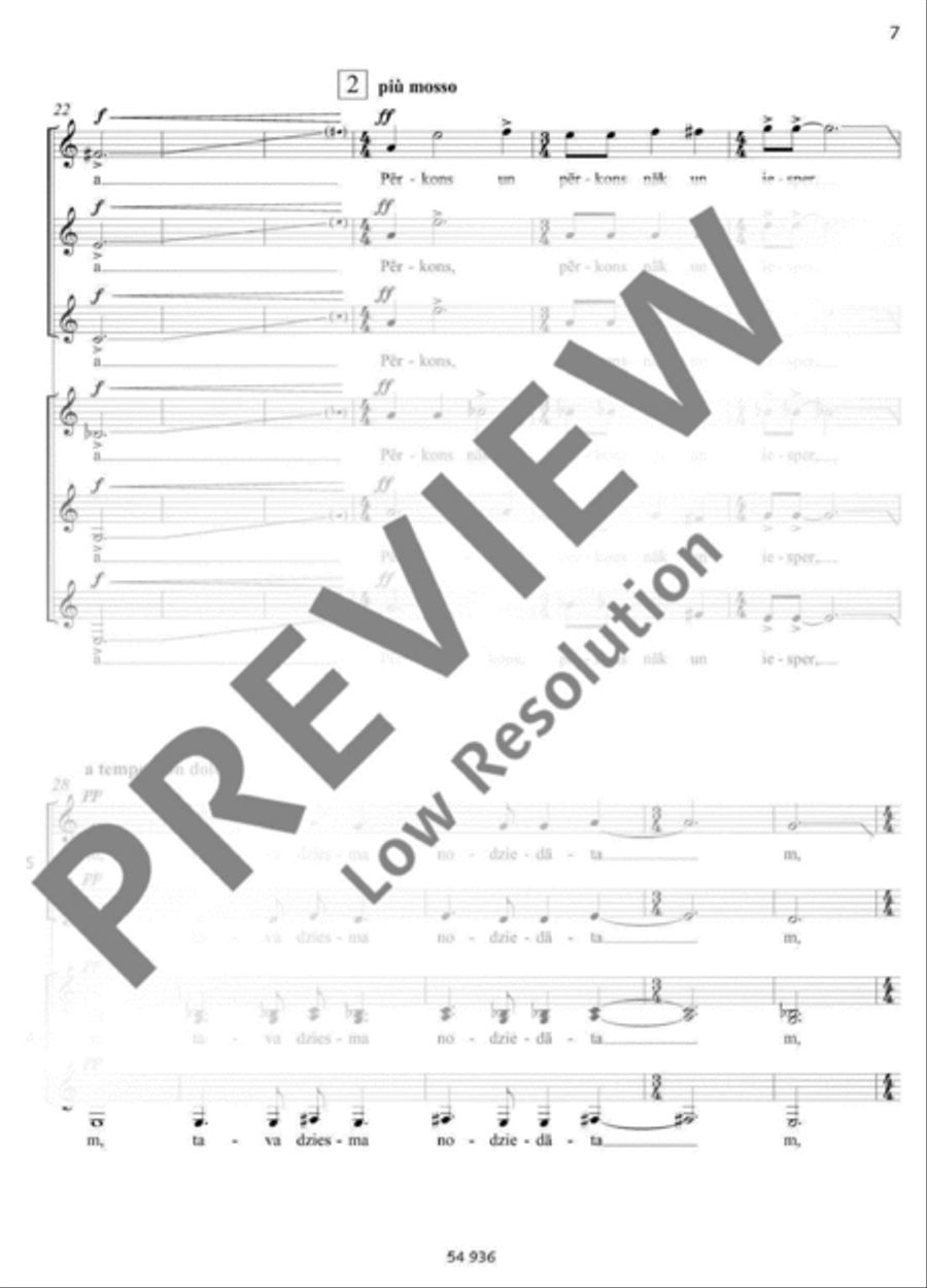 Liepa Liepa SSAA scores gallery preview page 8