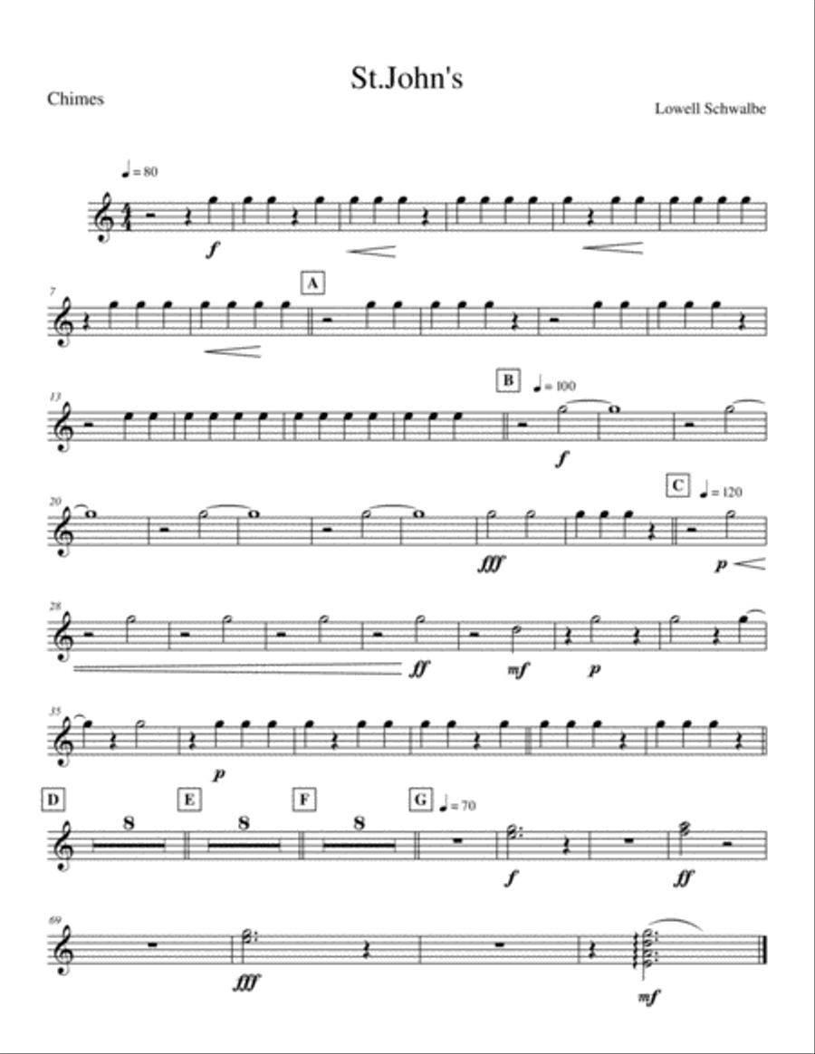 St. John's Full Orchestra scores gallery preview page 6