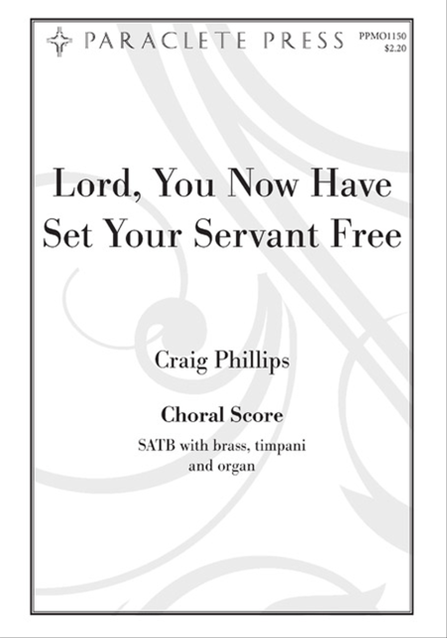 Lord, You Now Have Set Your Servant Free Set of Parts scores gallery preview page 1