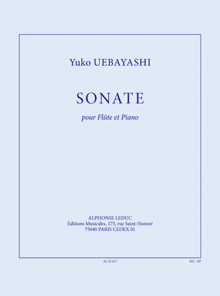 Sonate (26') Pour Flute Et Piano Flute Solo - Sheet Music