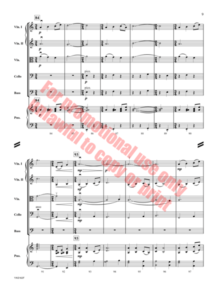 Virgo String Orchestra scores gallery preview page 10