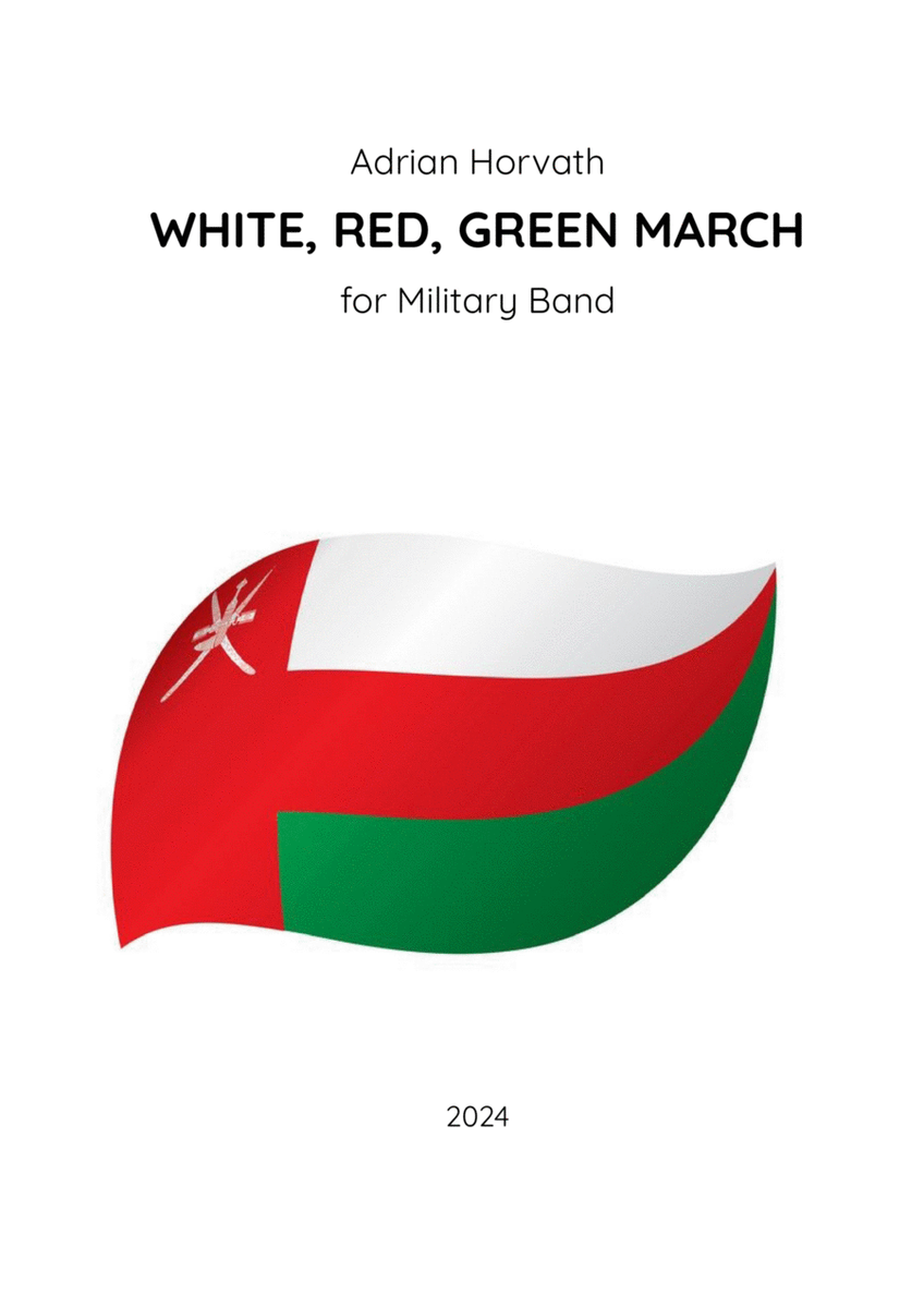 White, Red, Green March