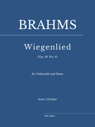 Book cover for Wiegenlied, Op. 49, No. 4 (Arr. for Cello and Piano) as played by Yo Yo Ma and Kathryn Stott