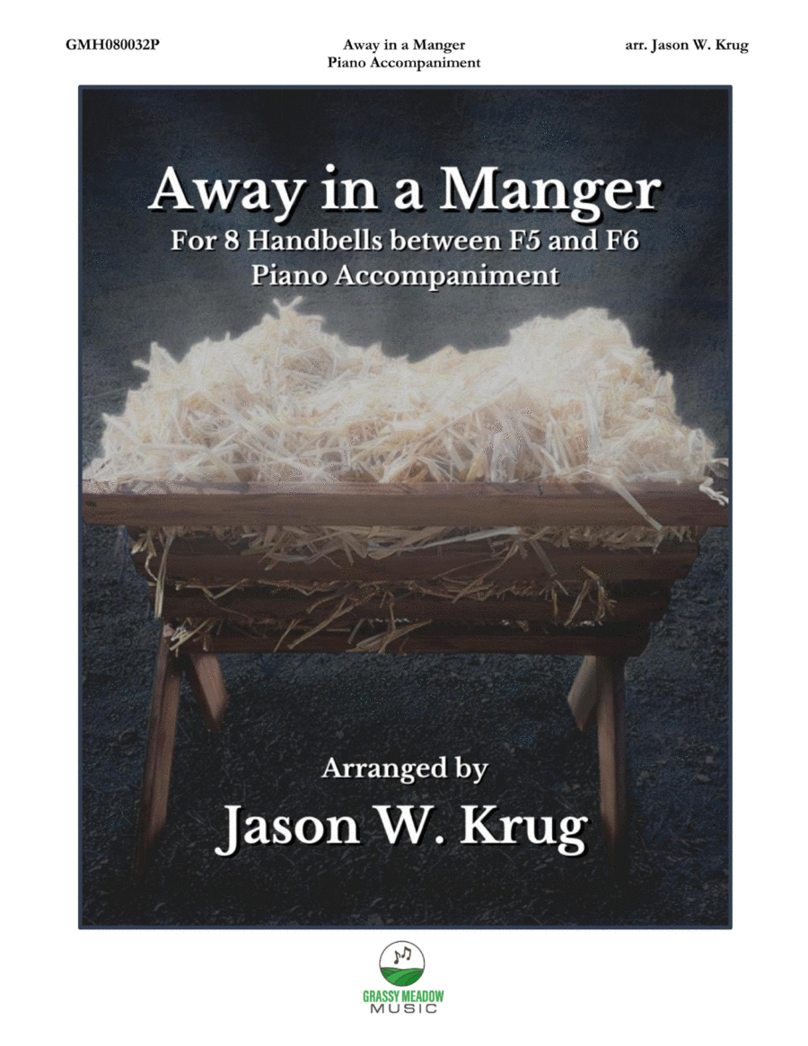 Away in a Manger (piano accompaniment to 8 handbell version) image number null