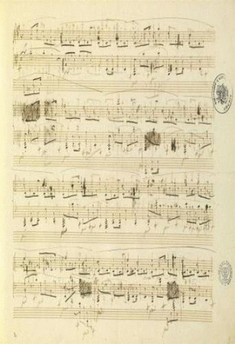 Allegro De Concert In A Major Fci Facsimile Op. 46