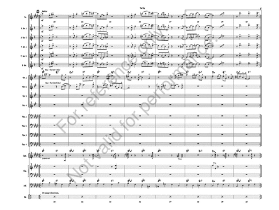Tip Toe Jazz Ensemble scores gallery preview page 8