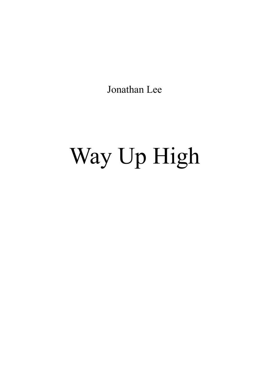 Way Up High Way Up High Guitar scores gallery preview page 1