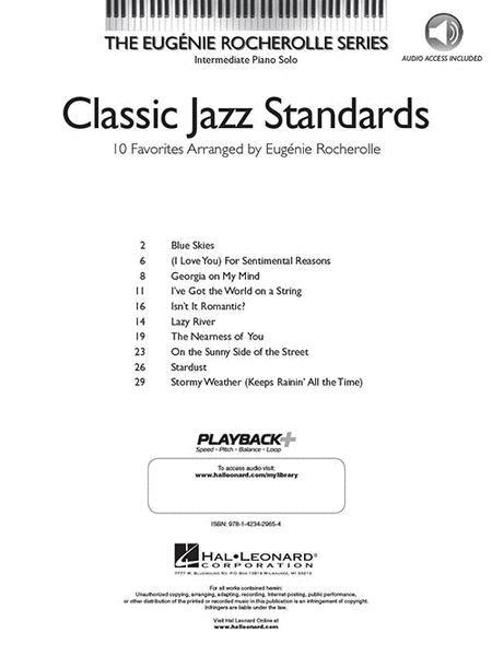 Classic Jazz Standards image number null