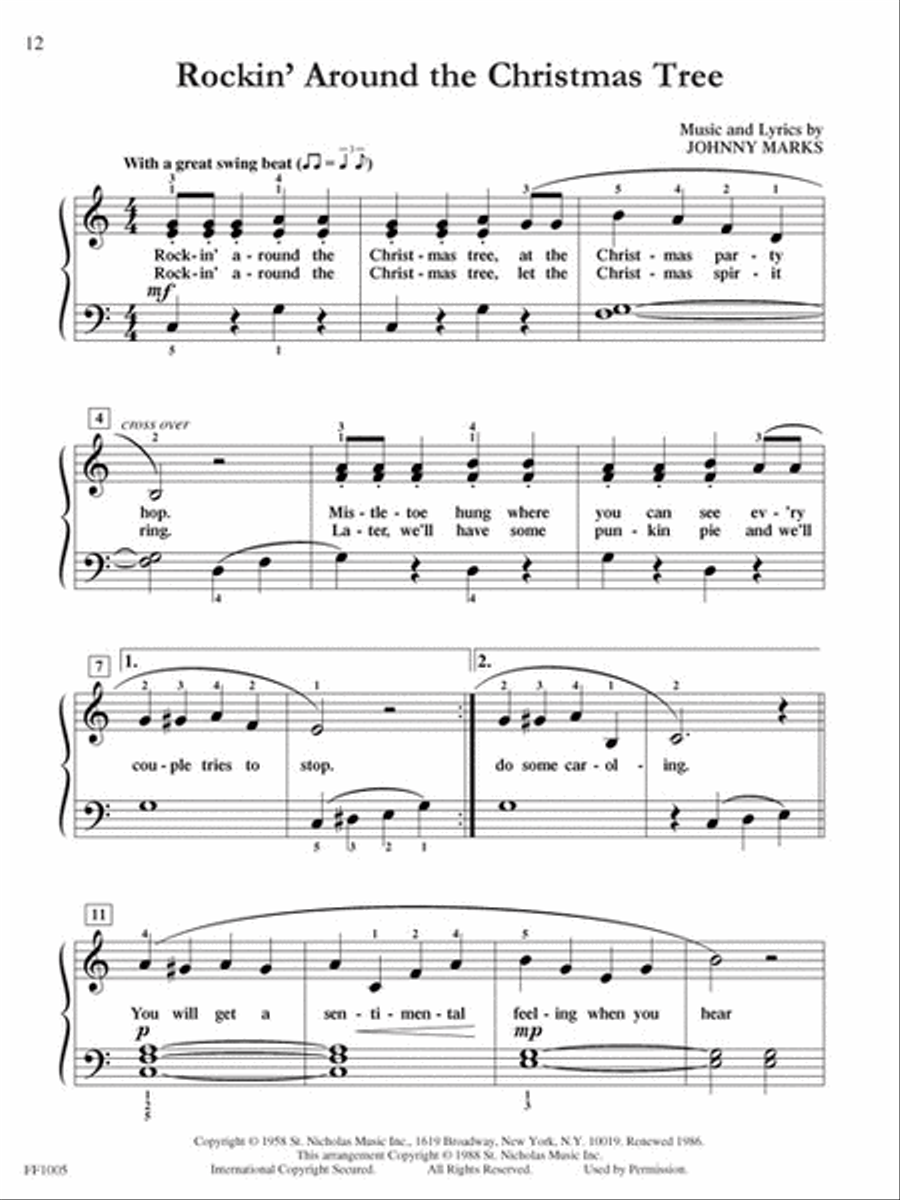 ChordTime® Piano Christmas Piano Method scores gallery preview page 3