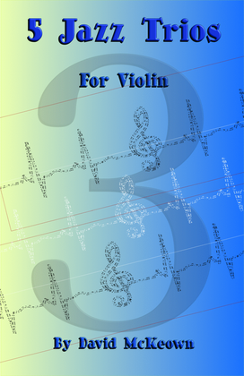 Book cover for 5 Jazz Trios for Violin