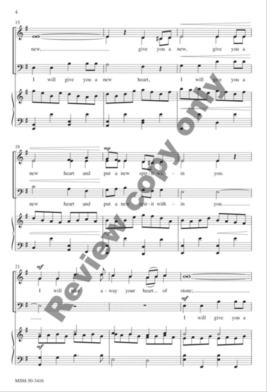 A New Heart 3-Part scores gallery preview page 11
