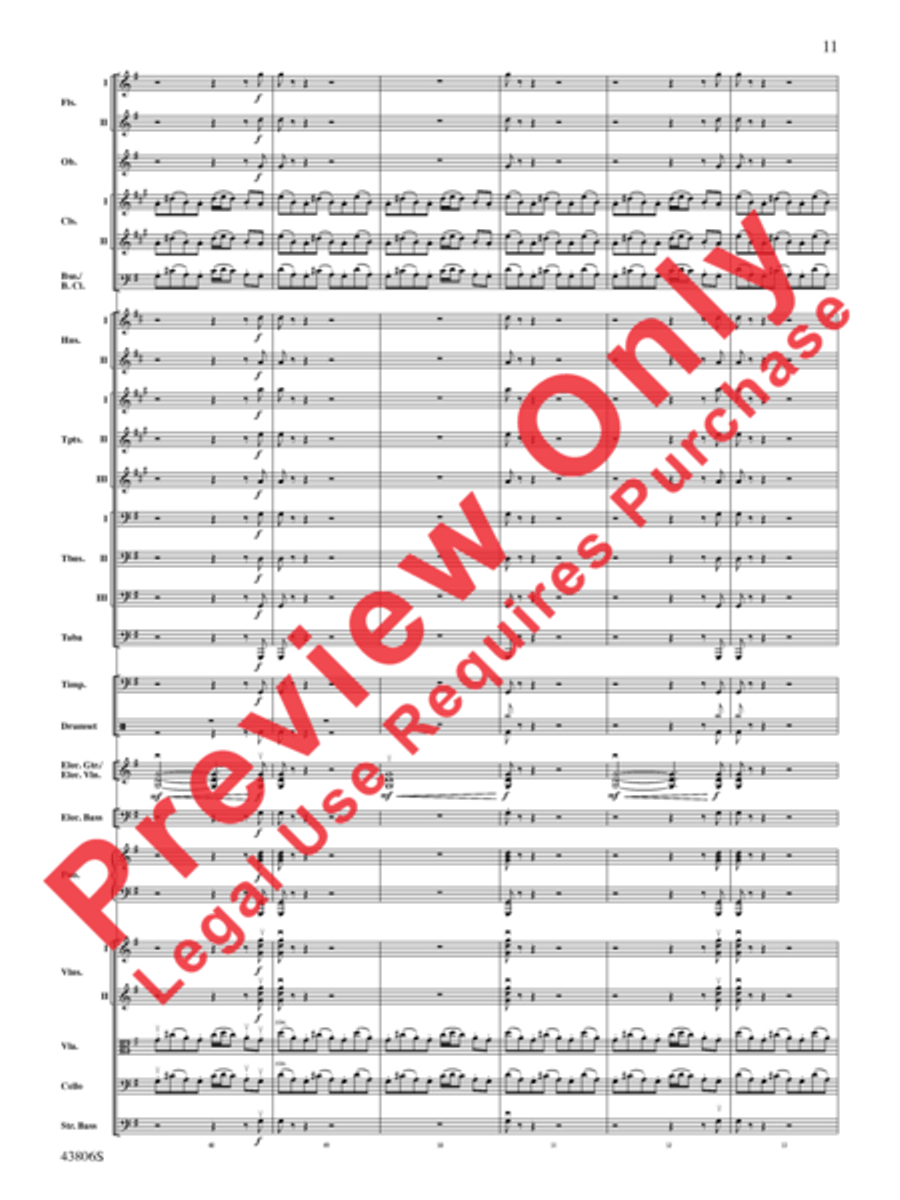 A Mad Russian's Christmas Full Orchestra scores gallery preview page 39