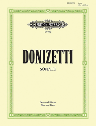 Book cover for Oboe Sonata in F