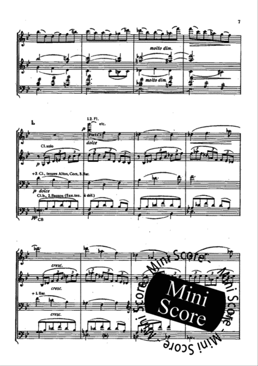 Psyche et Eros Concert Band scores gallery preview page 9