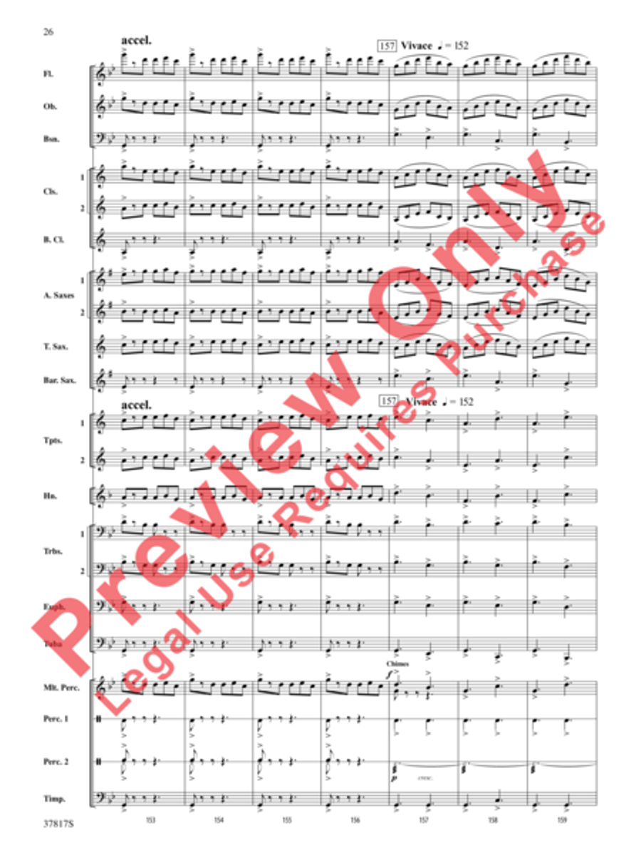 La Tregenda La Tregenda Concert Band scores gallery preview page 20
