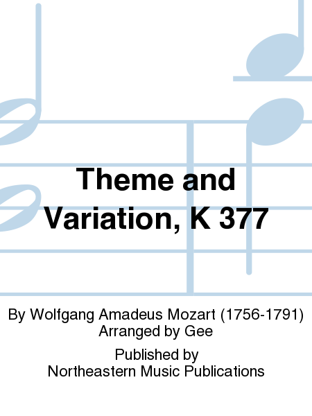 Theme and Variation, K 377