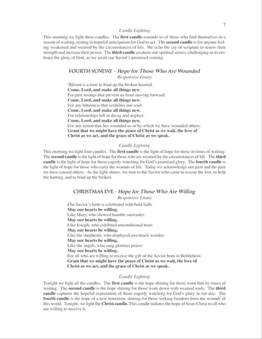 Christ, Be Our Light 4-Part scores gallery preview page 8