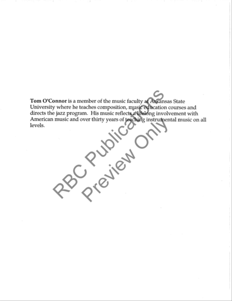 Along The Rio Grande (Score) Concert Band scores gallery preview page 3