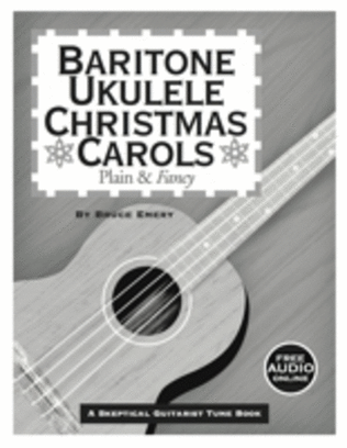 Book cover for Baritone Ukulele Christmas Carols
