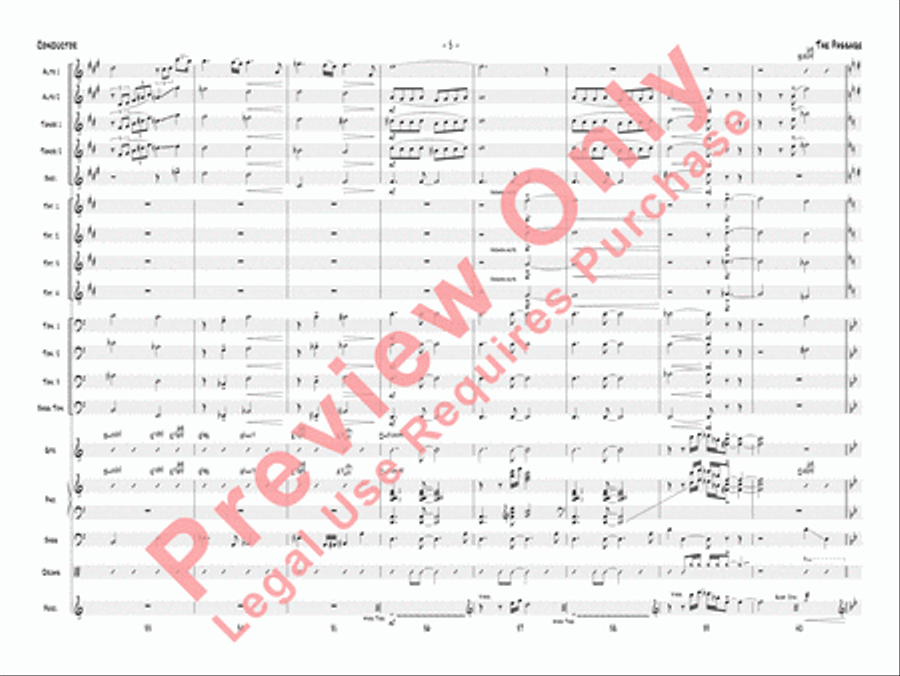 The Passage Jazz Ensemble scores gallery preview page 8