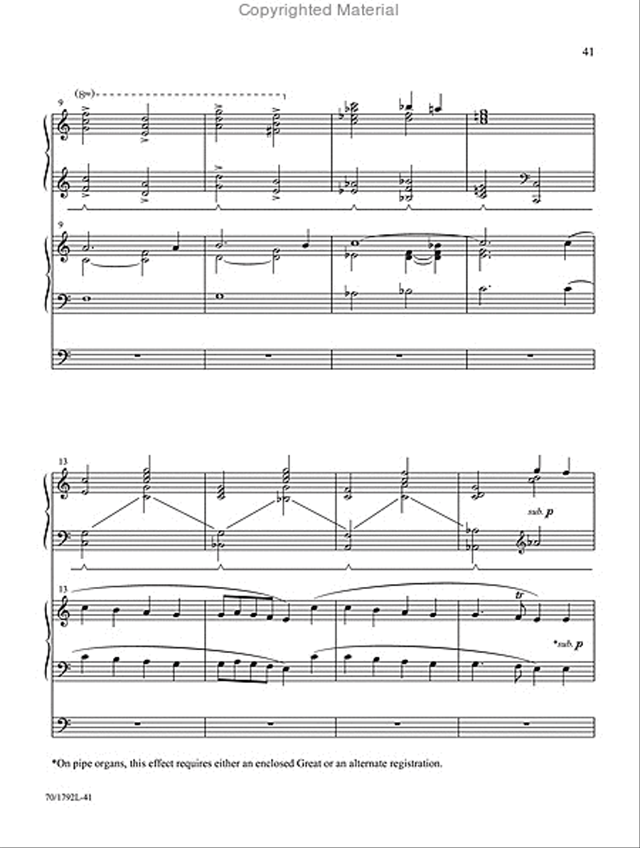 What Child Is This? Organ scores gallery preview page 7