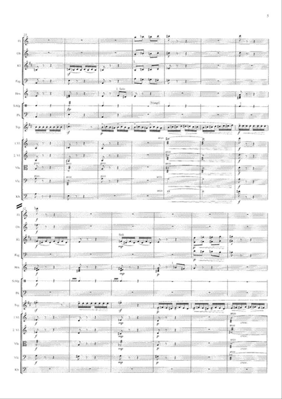 Hummelflug String Orchestra scores gallery preview page 6