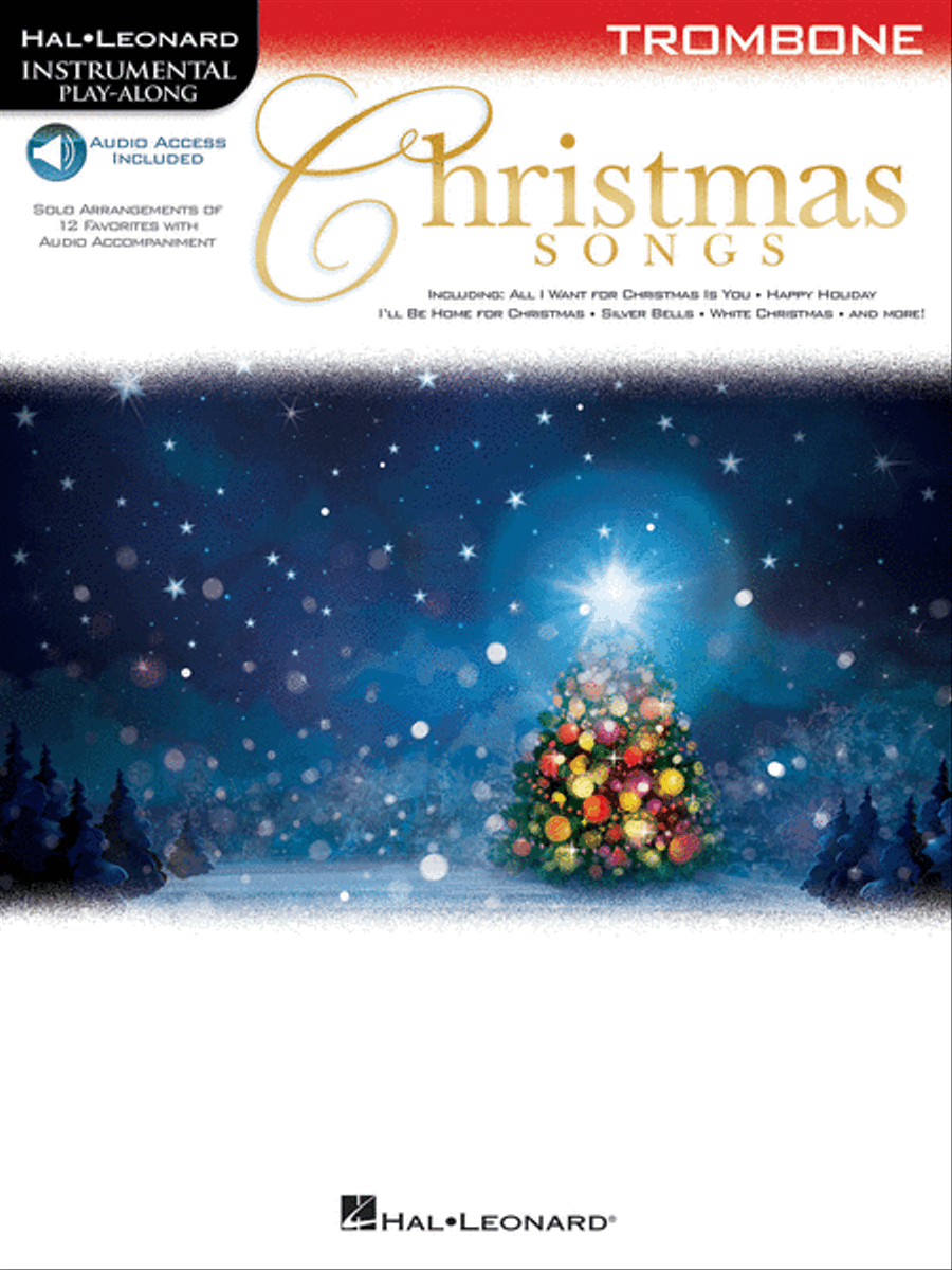 Christmas Songs for Trombone Trombone scores gallery preview page 1