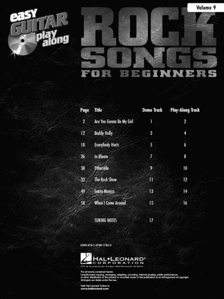 Rock Songs for Beginners image number null