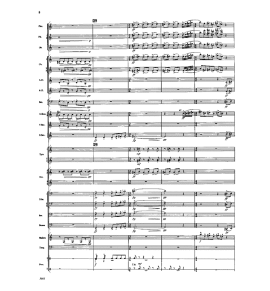 Overture A La Russe Concert Band scores gallery preview page 7