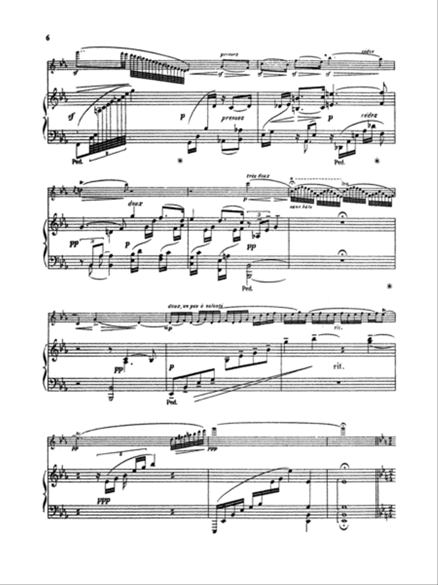 Enesco: Cantabile and Presto Part scores gallery preview page 6