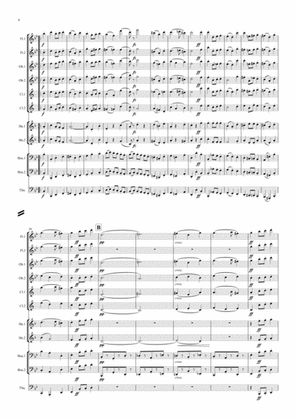 Gouvy: Petite Suite Gauloise Op.90 Complete - symphonic wind image number null