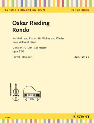 Book cover for Rondo G major