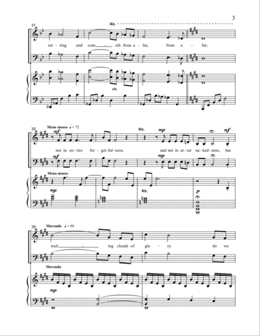 Our Birth Is But A Sleep 4-Part scores gallery preview page 3