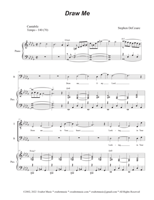 Draw Me (2-part choir - (TB)