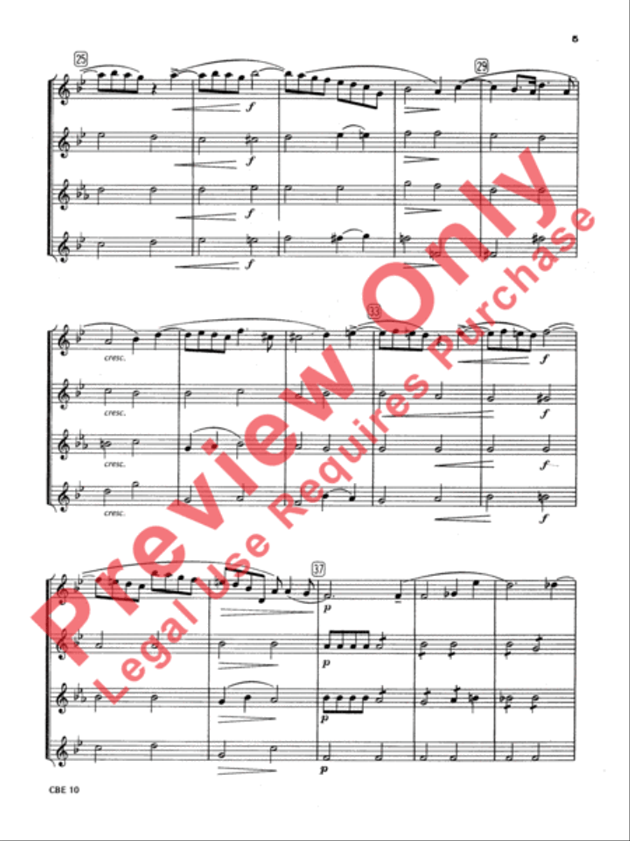 Cavatina Cavatina Small Ensemble scores gallery preview page 4