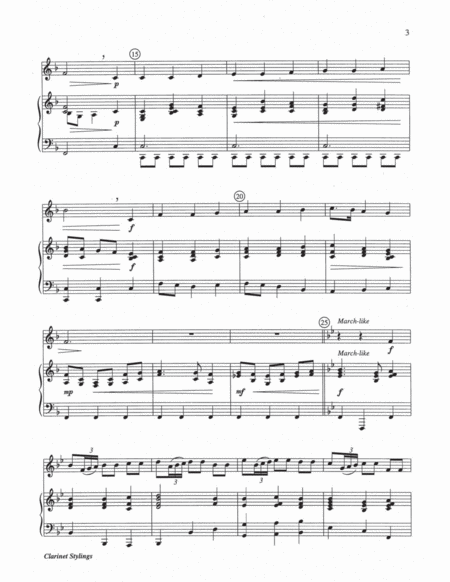 Clarinet Stylings-Digital Download