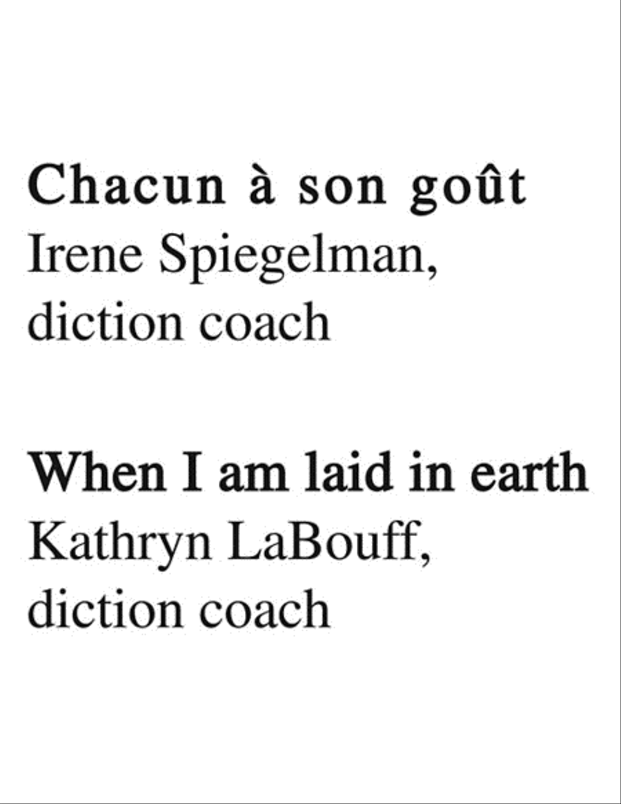 Diction Coach – G. Schirmer Opera Anthology (Arias for Mezzo-Soprano) Mezzo-Soprano Voice scores gallery preview page 7